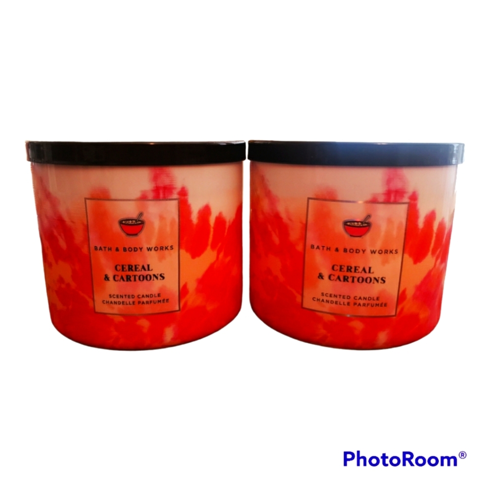 Bath and body works,  cereal and cartoons candle